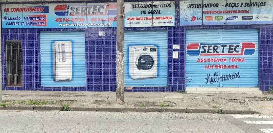 Fachada da Sertec Fachada da Sertec Assistência Técnica em Mauá